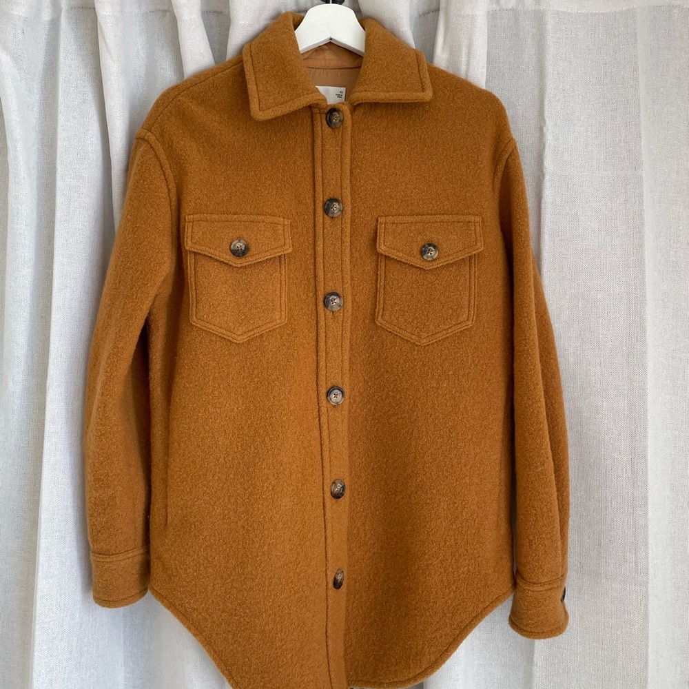 Aritzia Ganna Shirt Jacket Shacket sz XS Wilfred Free